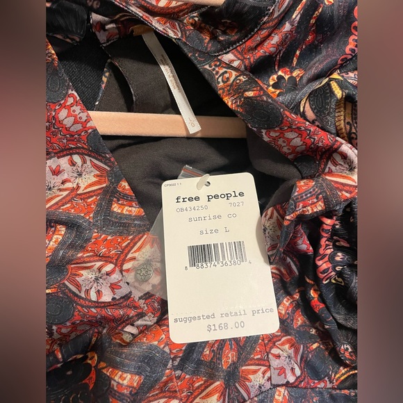 Free People Cabaret Maxi Dress, Sz L - Picture 3 of 5